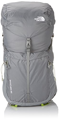 The North Face Unisex Rucksack Banchee, zinc grey/macaw green, 61 x 32 x 20 cm, 34 liters, T0A6K4AGL