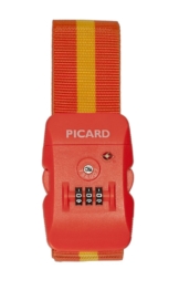 Picard Travel - Accessoire Koffergurt Zahlenschloss TSA Kofferschloss Lock Orange 6743